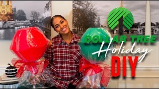 HOW TO MAKE GIANT LOLLIPOPS CHRISTMAS HOLIDAY [upl. by Atirec]