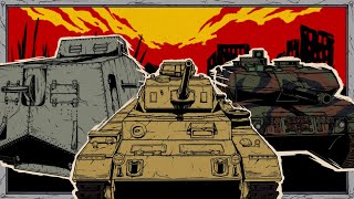 Evolution of German Tanks  Animated History [upl. by Yram469]