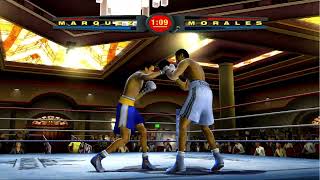 JUAN MANUEL MARQUEZ VS ERIK MORALES FIGHT NIGHT 2004 PS2 PCSX2 Gameplay 4K [upl. by Shuler]