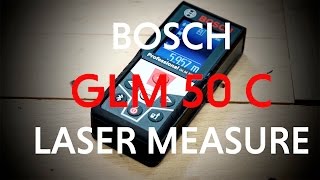 Bosch GLM 50 C Professional Laser Measure from Toolstopcouk [upl. by Nahbois364]