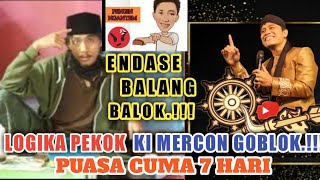 Logika Ki Mercon Pekok Puasa Hanya 7 Hari  Jejak Ramadhan Gus Miftah [upl. by Aniled770]