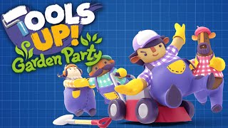 Tools Up Garden Party  BUILDING A TREE HOUSE 4Player Gameplay [upl. by Nosbig]