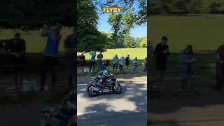 Smooth flyby😱❌Isle of Man TT [upl. by Suoivatco]