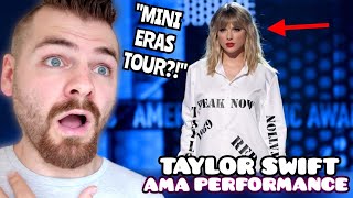 First Time Reacting to TAYLOR SWIFT quotLive at the 2019 American Music Awardsquot  REACTION [upl. by Gilemette]