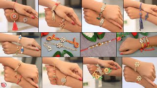 Easy to Make Rakhi At Home  DIY Rakhi 2020  For BhaiyaBhabhi [upl. by Leirda]