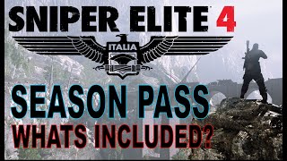 Season Pass  Whats Included  Sniper Elite 4 Deluxe [upl. by Snowber]