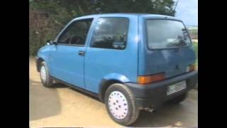 Old Top Gear 1992  Fiat Cinquecento [upl. by Rosinski]