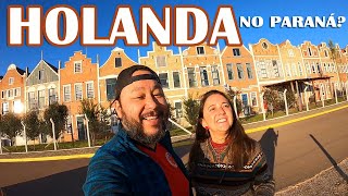 ROLÊ EM CASTRO  COLÔNIA HOLANDESA MOINHO GIGANTE E CIDADE HISTÓRICA  Vlog [upl. by Sedaiuqlem]