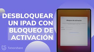 SOLUCIÓNcómo desbloquear un iPad con bloqueo de activación [upl. by Shaughn623]