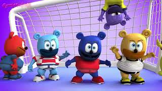 ROBOT VOICE Gummibär REQUETS FVIDOE Kick th Ball Footballe Gummt Bear Song [upl. by Sheley435]