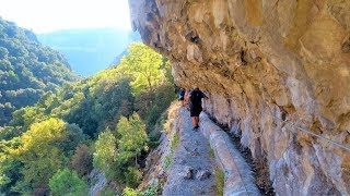 FOZ de ARBAYUN ruta por la CANALETA desde USÚN [upl. by Rezeile992]