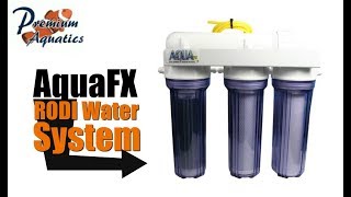 AquaFX RODI Water System [upl. by Christian]