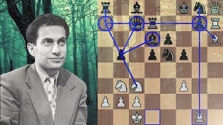 Mikhail Tal takes his opponent into a deep dark forest [upl. by Siari126]