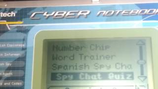 Cyber Spy Notebook Review VTECH 2010 [upl. by Aihsenyt614]