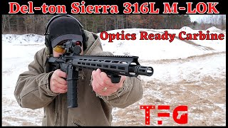 DelTon Sierra 316L Optics Ready Carbine  TheFirearmGuy [upl. by Neerihs]