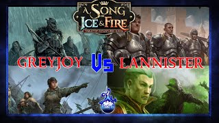 A Song of Ice and Fire Battle Report  Greyjoy Vs Lannister [upl. by Aleibarg466]