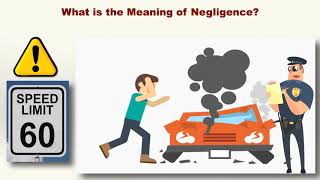 Concept of Negligence in Tort Law [upl. by Charleen]