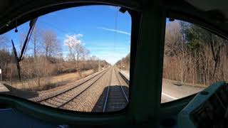 360° Führerstandsmitnahme SBahn München S4 Geltendorf  Truderring BR420 11032023 [upl. by Origra749]