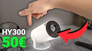 PROYECTOR BARATO y ¿BUENO de AliExpress ▷ hy300 Proyector Review y Opinión en español 2024 [upl. by Eiser267]