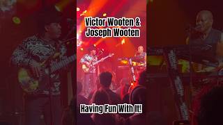 Victor Wooten and the Wooten Brothers amazing energy shorts getonup victorwooten sweattour [upl. by Lesde]