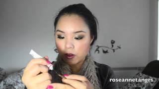 How to Apply Fake Lashes  Good Tips Ardell 110 Natural Giveaway [upl. by Armitage355]