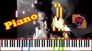 How to Play  Rammstein  Seemann  Piano Tutorial [upl. by Airbas]