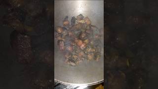 Dry Pork Fry 😋 food recipe reels shorts cooking mukbang villagelife [upl. by Dovev]