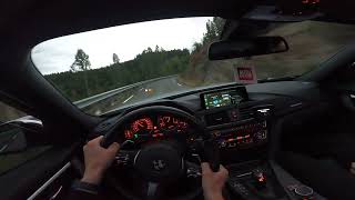 BMW F31 335d xDrive Stage 2  Fast POV Mountain Run [upl. by Adohr]