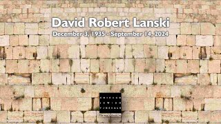 David Robert Lanski [upl. by Ariel681]