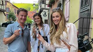 Exploring FRANCE ALSACE WINE REGION Colmar Kaysersberg and more [upl. by Aihsenor781]