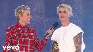 Justin Bieber  What Do You Mean Live From The Ellen Show [upl. by Tham]