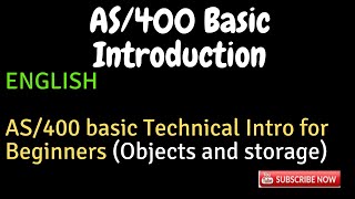 IBM i AS400 Tutorial iSeries System i AS400 basic Introduction for Beginners Objects amp Storage [upl. by Pilloff150]