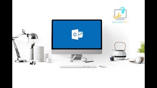 Zmiana motywy w Microsoft Outlook 2016 na ciemny [upl. by Aisetra]