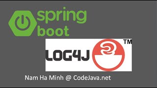 How to use Log4j2 in Spring Boot [upl. by Kred497]