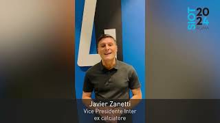 107° Congresso Nazionale SIOT  Il videomessaggio di Javier Zanetti [upl. by Haseefan266]