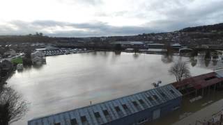 Storm Desmond Flood Damage Kendal December 2015 [upl. by Arok]