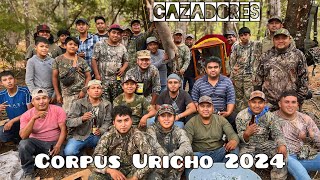 De Cacería Y Bajando El Palo Encebado Para El Corpus De Uricho 2024 [upl. by Ahtimat]