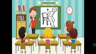 CLASES DE INGLÉS  5 AÑOS Commands [upl. by Enirehtak]