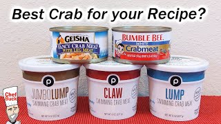 Best Crab for your Crab Recipe [upl. by Auhoj582]