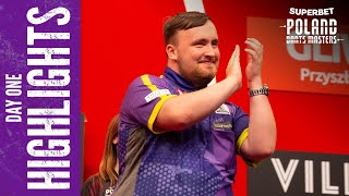 WINNING RETURN  Day One Highlights  2024 Superbet Poland Darts Masters [upl. by Bernardine396]