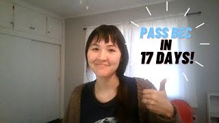 How I Passed BEC CPA Exam in 17 Days with Becker [upl. by Tallulah]