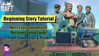 The CORRECT WAY To Begin Rafts Main Story  Raft Beginner Guide 3 [upl. by Hilary857]