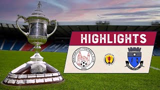 HIGHLIGHTS  Brechin City 11 Darvel  Scottish Cup 202122 Third Round [upl. by Michell]