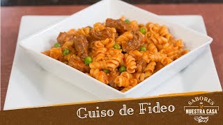 Sabores de Nuestra Casa  Guiso de Fideo  ChortiBeef [upl. by Otti]