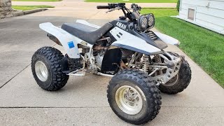 I Bought a Cheap Yamaha Warrior 350 Can It Be Saved Horrible Engine Knocking [upl. by Magocsi203]