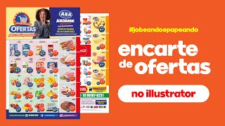 ENCARTES E POSTS PARA SUPERMERCADOS  JOBEANDOEPAPEANDO [upl. by Aiynot]