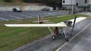 Maiden Flight of the Skyhopper Ultralight Nov 28 2015 [upl. by Eellehs]