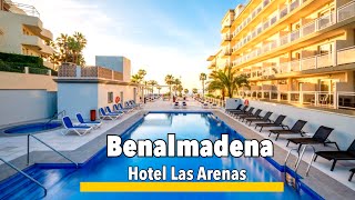 Benalmadena 🇪🇸 Hotel Las Arenas🌟🌟🌟🌟 Location Luxury V budget Lets explore 💸✨🏖️ [upl. by Einnil]