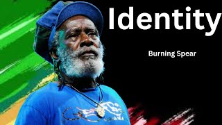 Burning Spear  Identity  My Identity  Live onstage  Lyrics BurningSpear LiveOnStage [upl. by Baalman707]