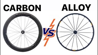 CARBON VS ALLOY WHEELS [upl. by Parrie997]